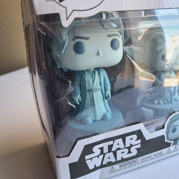 Funko POP! Star Wars: Anakin Skywalker/ Yoda/ Obi Wan Kenobi - Picture 4 of 5